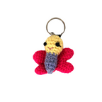Butterfly Keychain - Pink